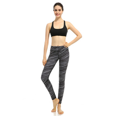

Sounteam Womens Printed Leggings Full-Length Regular Size Yoga Workout Leggings Pants