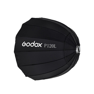 

Godox P120L deep mouth parabolic soft light box studio flash portable Bao Rong mouth soft mask umbrella soft box diameter 120cm portable version