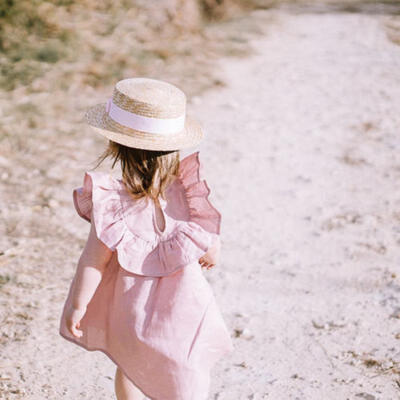 

Summer Infant Baby Girls Party Tunika Dress Ruffles Neck Sundress Clothes 0-3Y