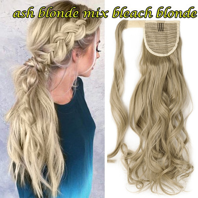 

1724" Wrap Around Ponytail Extension for Woman Hair 125-145g