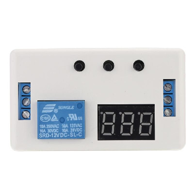 

Professional Electronic Components 12V LED Automation Delay Timer Control Switch Relay Module with Case