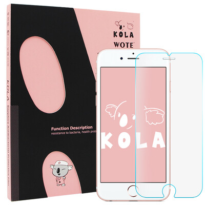 

KOLA Apple iPhone6s tempered film 25D arc edge anti-bacterial protective film 47 inches 02mm for iPhone6 ​​ 6s