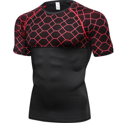 

New MenS T Shirt For Fitness Quick Dry Running Shirt Men Gym Clothing Sport Shirt