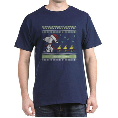

CafePress - Snoopy Ugly Christmas - 100 Cotton T-Shirt