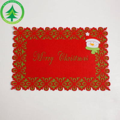 

Christmas Table Mats Placemats Napkins Cloth Decor Cover for Kitchen Holiday Set