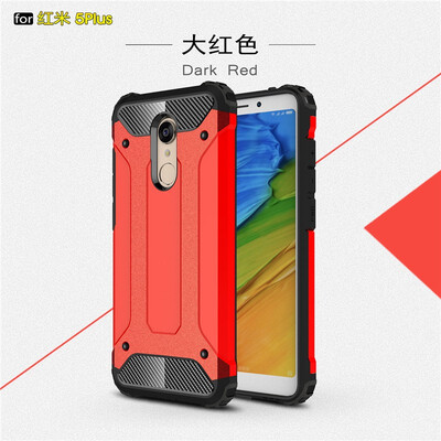 

Fivice Xiaomi Redmi 5 plus case Luxury Silicone Diamond Armor PC Hard Shell Phone Case