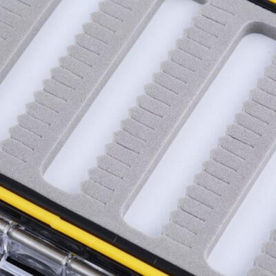 

Double Side Waterproof Pocket Fly Fishing Box Slid Foam Insert 170 Flies US
