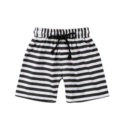 

Kids Baby Boys Foral Stripes Shorts Casual Beach Pants Sport Bottoms Summer AU