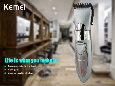 

Kemei605 Electric Washable Hair Clipper Rechargeable Hair Trimmer Shaver Razor Cordless Adjustable Clipper