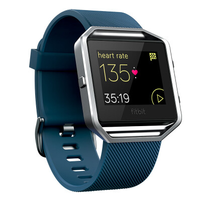 

Fitbit Blaze умный фитнес-часы GPS глобальное позиционирование сердечного ритма в режиме реального времени, определение ряда спортивных режимов мобильного телефона, управление музыкой, чтобы напоминать синий большой