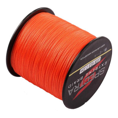 

4Strands 100M-2000M 6LB-300LB Test Orange 100%pe Dyneema Braided Fishing Line