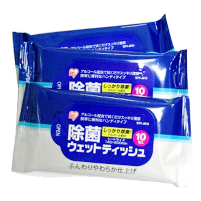 

Jingdong Supermarket] Alice (IRIS) Wipes + Replacement contains 15% alcohol wet wipes 200 pieces