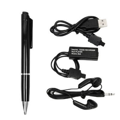 

8GB Stereo USB Digital Audio Voice Recorder MP3 Player 150 hrs Recording Pen