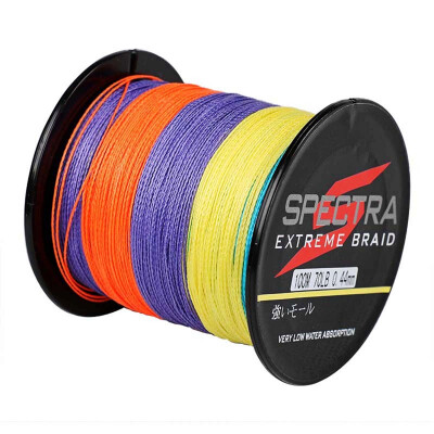 

100M-2000M 6LB-300LB Test Multicolour 100PE Dyneema Braided Fishing Line