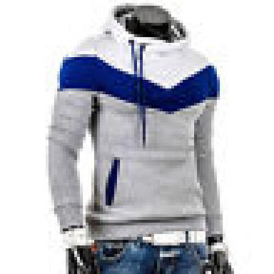 

Mens Winter Slim Hoodie Warm Hooded Sweatshirt Coat Jacket Outwear Sweater