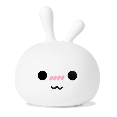 

Adorable Rabbit Night Light Cute Desk Light Rechargeable Light Bedside Lamp Colorful Light Color Changing Light Nursery Sleep LED