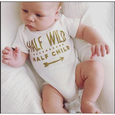 

AU Cute Newborn Baby Boy Girls Cotton Romper TOP Jumpsuit Bodysuit Clothe Outfit