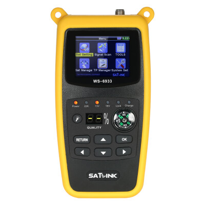 

SATLINK WS6933 Digital Satellite Finder Meter with Compass Digital Satellite Signal Finder Meter with LCD Display