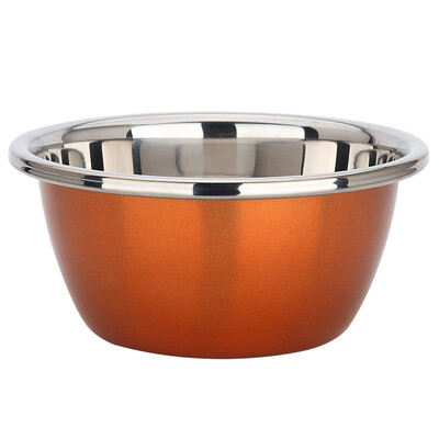 

American kitchen maxcook seasoning pot pots thickening stainless steel 28CM colorful orange MCWA133&noodles with vegetables salad dressing