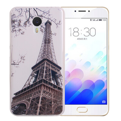 

MOONCASE Meizu M3 Note Живопись ТПУ Мягкая оболочка обложка чехол для Meizu M3 Note