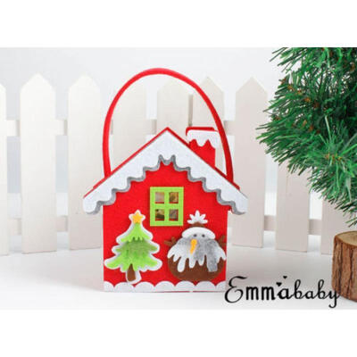 

Santa Claus Christmas Candy Bag Elf Elk Pants Treat Pocket Home Party Gift Decor