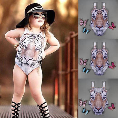 

Kids Baby Girls One Piece Swimwear Bikini Set Swimsuit Swimmers Bathers Clothes