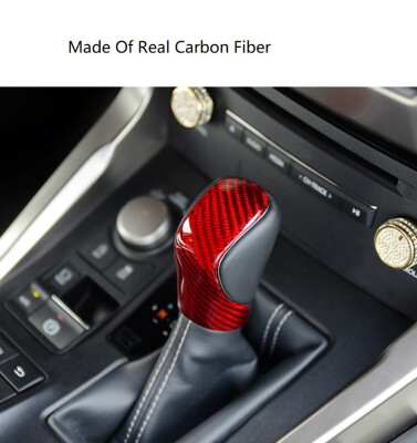 

Eppar New Carbon Fiber Shift Knob Cover 1PC Compatible with LEXUS GS GS200t GS250 GS350 GS460 GS300h GS450h 2012-2018