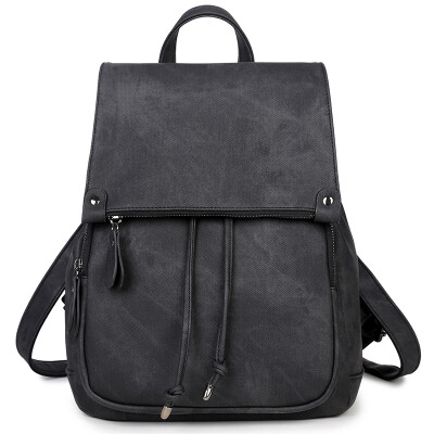 

Fragrance (XIASUAR) new shoulder bag female Korean version of the backpack female simple fashion backpack 6146 black