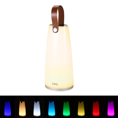 

Portable USB Rechargeable LED RGB Handheld Lantern Light Changeable Colors Cordless Outdoor Night Lamp Festival Party Decoration L
