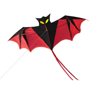 

180cm Red Bat Power Kite with Handle&30m Single Line Flying Kite for Kids&Adults Outdoor Beach Sports Fun