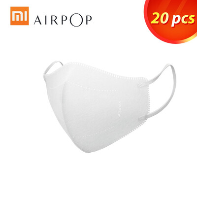 

Xiaomi AirPOP Mouth Face Mask 20pcsset Cycling Anti-Dust Non-woven Facial Protective Cover Masks for Unisex Men Women