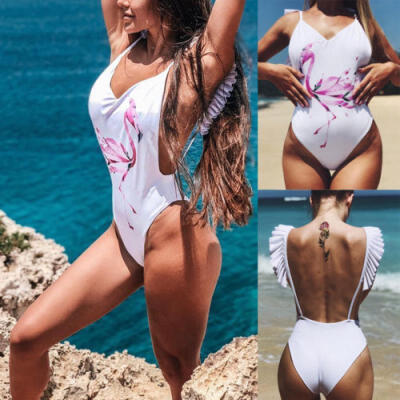 

Women One-piece Swimsuit Swimwear Push Up Monokini Bathing Suit Bikini Beachwear