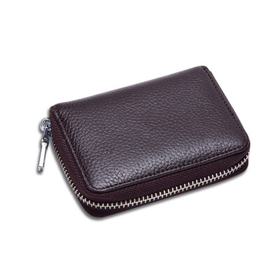 

Organ multi-card package RFID card set ladies zipper wallet id card set clip