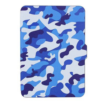 

Camo Leather magnetic smart cover case for Amazon kindle paperwhite 1/2/3 2013 cover case 1PCS