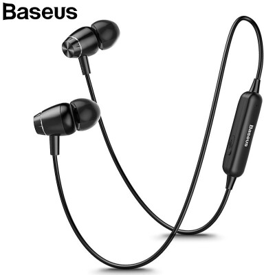 

Baseus S09 Wireless Earphone Magnet Earbuds With Mic Stereo Auriculares Bluetooth Earpiece for Phone iphone Samsung XiaoMi Oneplus