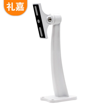 

Lijia LJ-ZJ001 Aluminum alloy surveillance camera metal rust bracket I type monitoring bracket round bottom lifting bracket 360 degree rotation 18888 cm silver white