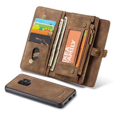 

Luxury Leather Case For Samsung S9 Plus Credit Card Slots sFor Samsung S9 Wallet Case sFor Samsung Galaxy S9 Plus Wallet Case