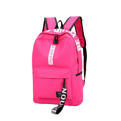 

Canvas Large Capacity Backpack Korean Edition New Pattern Printing Womens Shoulder Bag Travel Shopping Backpack