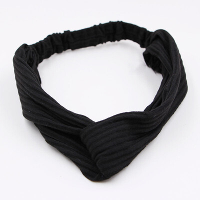 

Vintage Fold Velvet Headband Cross Twist Turban Elastic Hair Band Women Hair Accessories Autumn Winter
