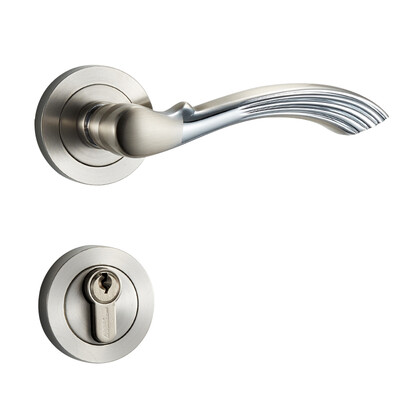 

Modern hardware interior door lock split type lock for both side ME-B142-109-JN