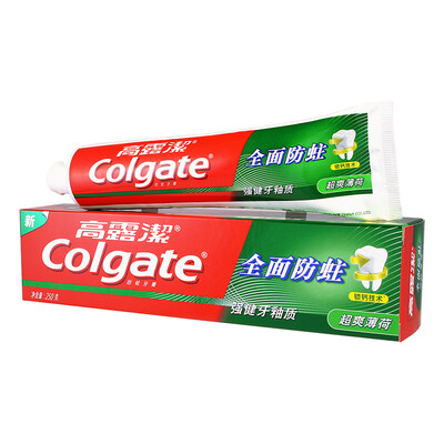 

Colgate Colgate full anti-toothpaste 250g cold mint new&old packaging random release