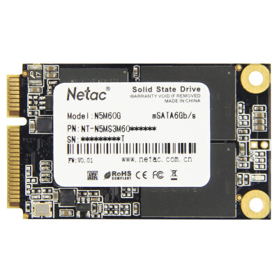 

Netac (Netac) N5M серии 60G mSATA твердотельный накопитель (НТ-60N5M)