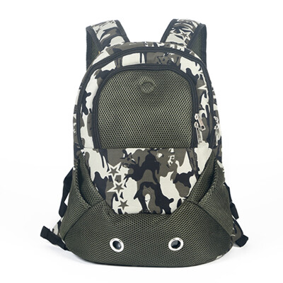 

Love pet home HOP fashion sports dog backpack pet bag out of the shoulder bag portable breathable pet bag coffee camouflage