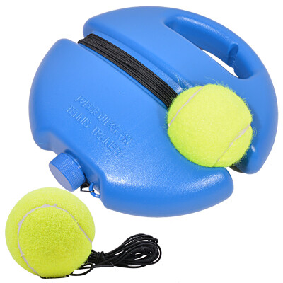 

Liang Jian tennis training machine single beginner tennis practice training tennis 2 + base blue