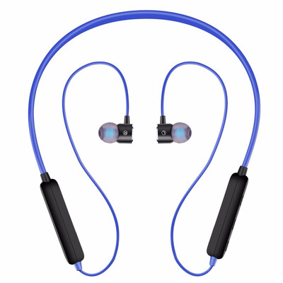 

Sports Bluetooth Headphones Stereo Waterproof Hanging Neck Earphone Card Magnetic Headset with Microphone for Phone