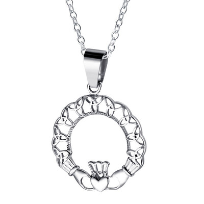 

Personality Stainless steel Jewelry Mens Retro Love Pendant Necklace - 24 inch