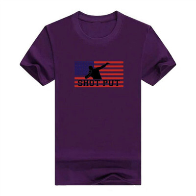 

American Pride Shot Put Thrower Mens T-Shirt