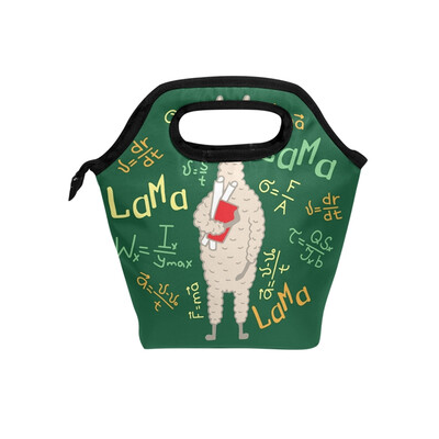 

Lunch Bag Tote Bag Sheep Teacher Travel Picnic Organizer Lunch Holder Handbags Lunch Bag Box for Office