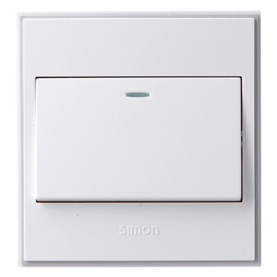 

Simon Electric simon V51042BYT four open double control 56C series with fluorescent four open dual control switch socket