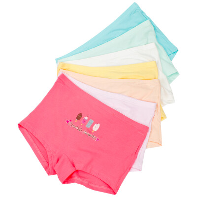 

Red beans (Hodo) girls underwear in the big children A standard boxed pants K702 seven loaded 110/55